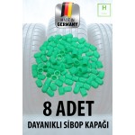 Yeşil Sibop Kapağı 8 Adet