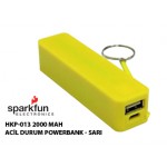 Hkp-013 2000 Mah Acil Durum Powerbank - Sarı