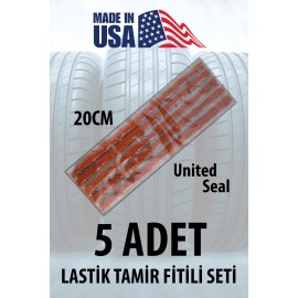 5 Adet Taşıt Lastik Tamir Fitili Lastik Onarım İçin Fitil 20CM